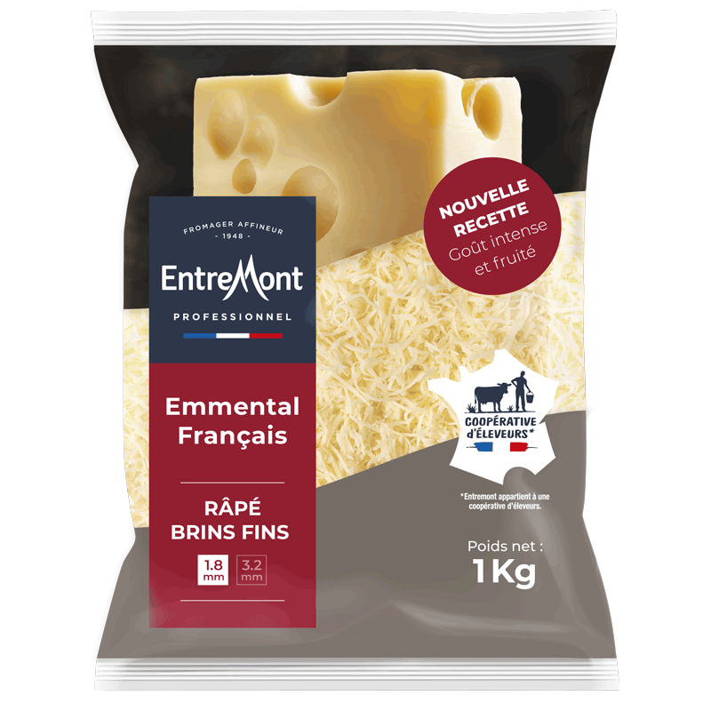 5424 Rallado Emmental Entremont Kg